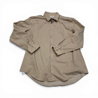 Camisa Calvin Klein Xgrande Xl Cafe