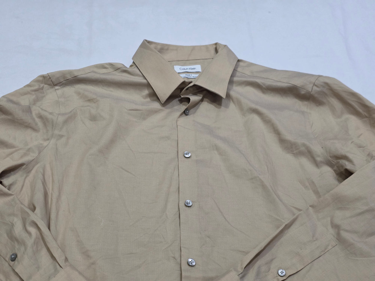 Camisa Calvin Klein Xgrande Xl Cafe