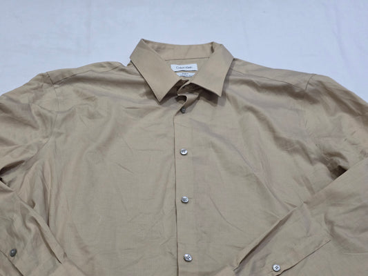 Camisa Calvin Klein Xgrande Xl Cafe