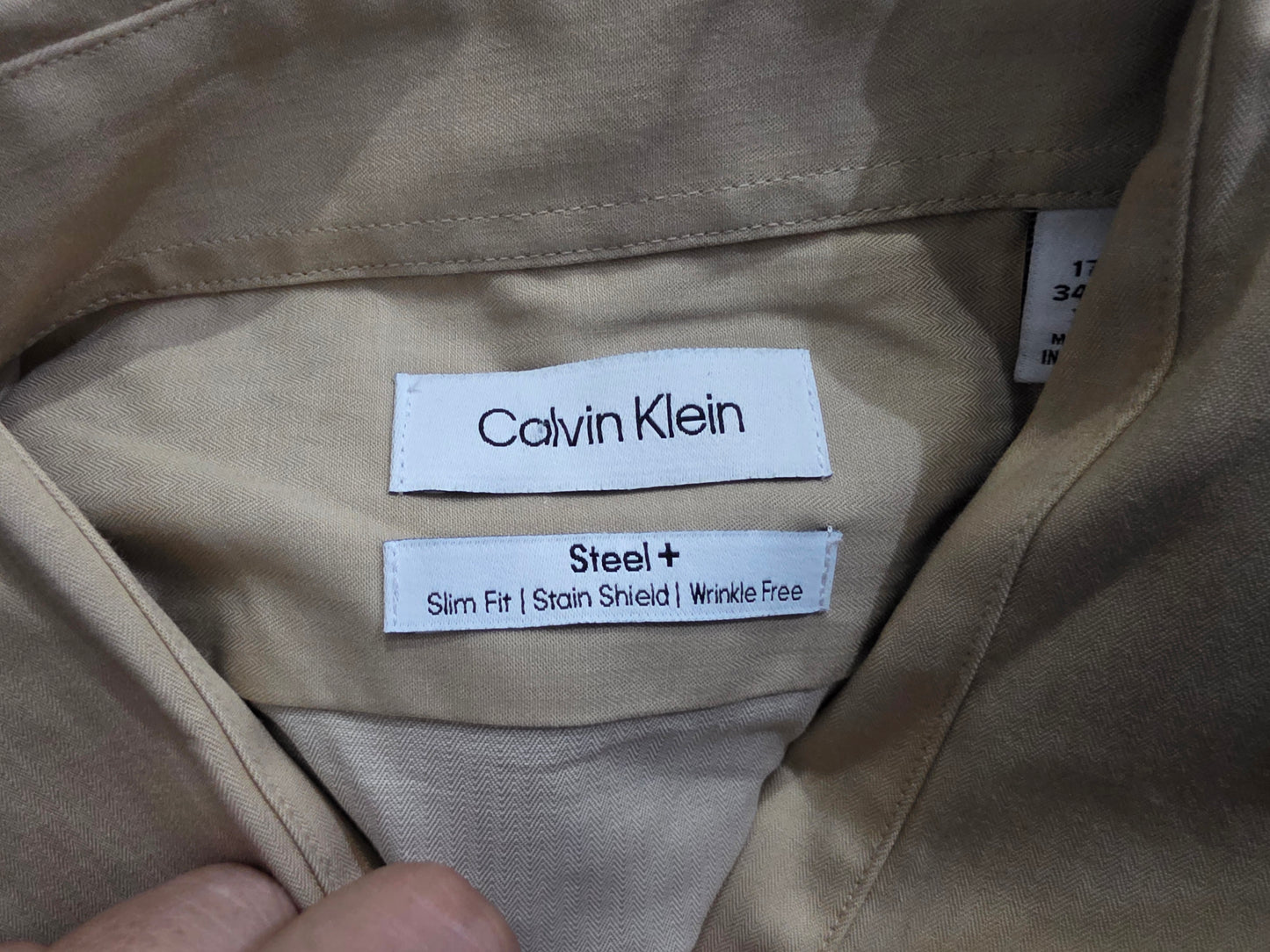 Camisa Calvin Klein Xgrande Xl Cafe