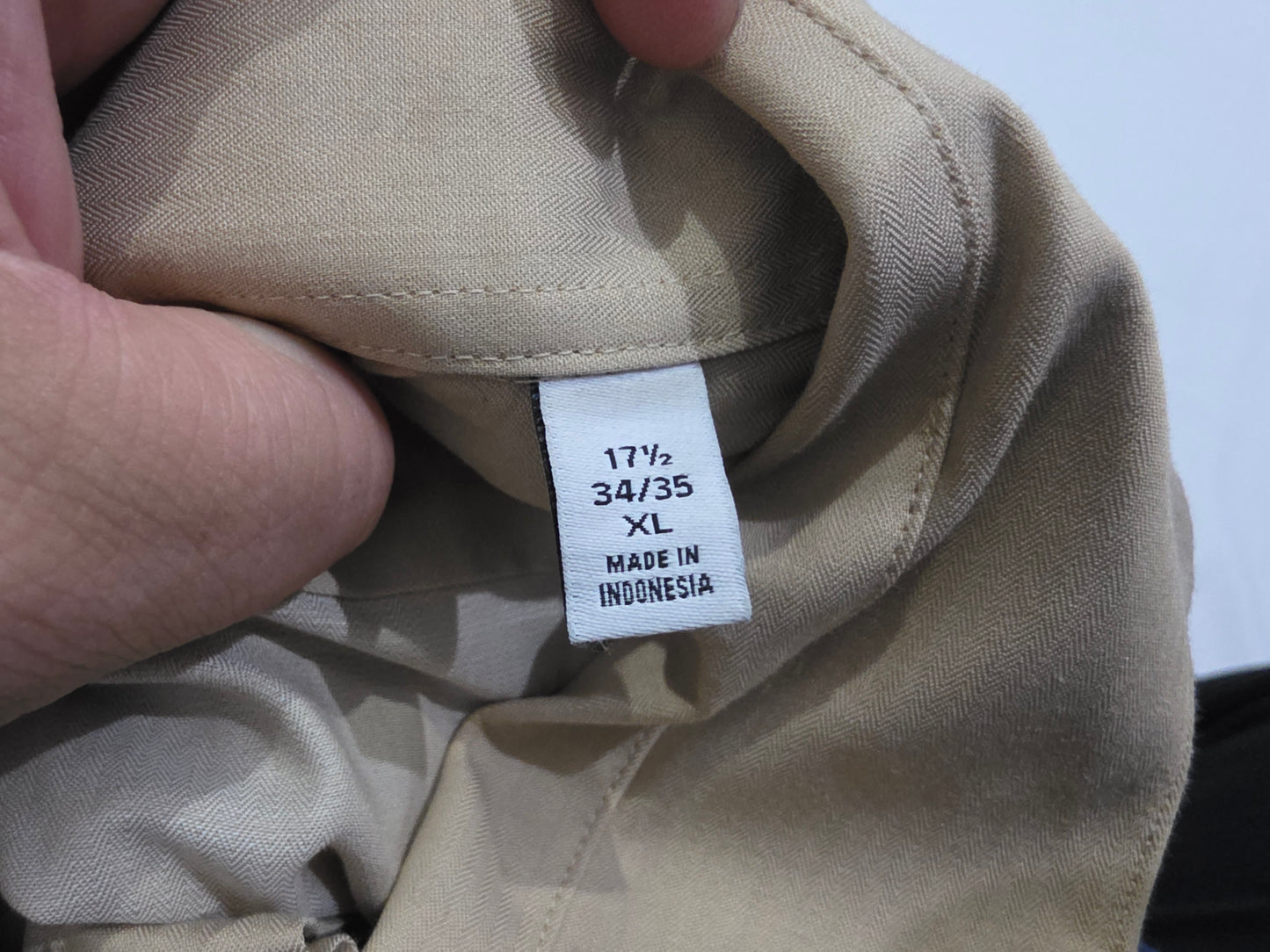Camisa Calvin Klein Xgrande Xl Cafe