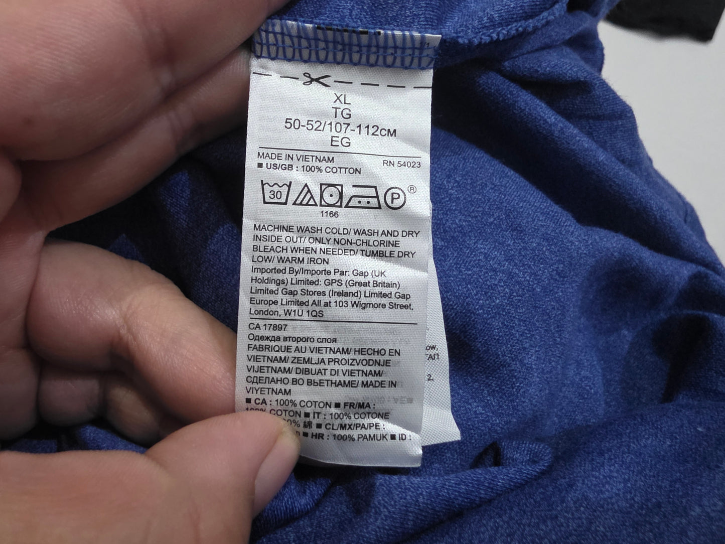 Playera Polo Banana Republic Xgrande Xl Azul