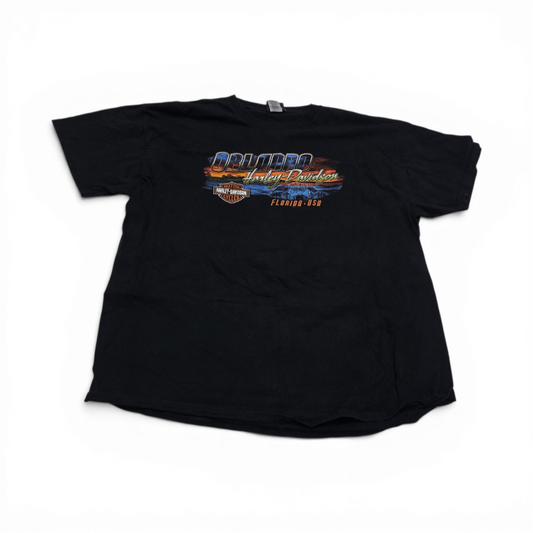 Playera Harley Davidson Xgrande Xl Negro Orlando Florida