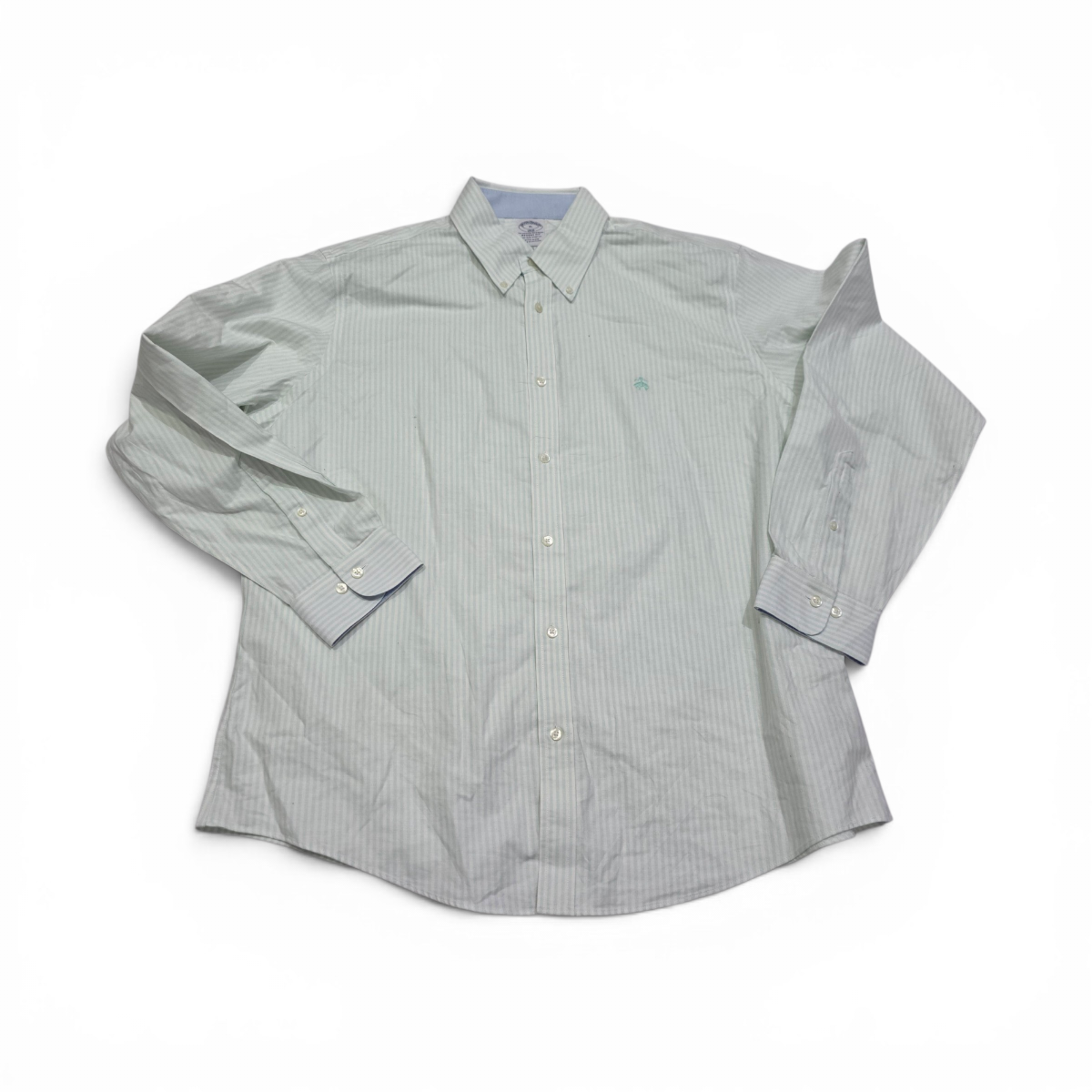 Camisa Brook Brothers Xgrande Xl Verde Claro