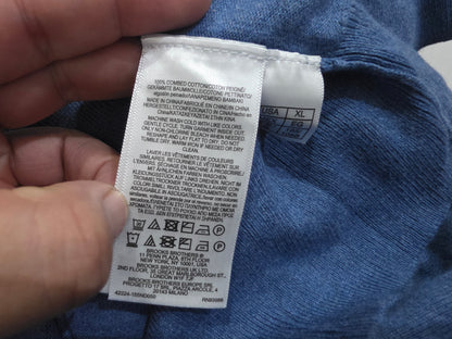 Sueter Brooks Brothers Xgrande Xl Azul Cierre Corto