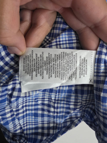 Camisa Ralph Lauren 2xl Cuadro Azul Pony Colores