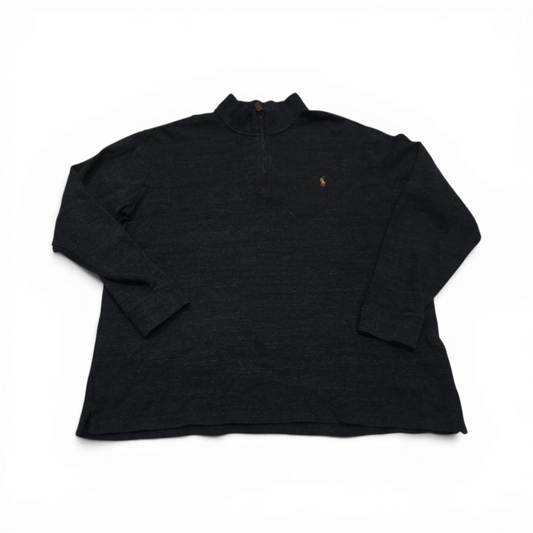 Sueter Ralph Lauren 2xl Alto Gris Oscuro Pony Colores