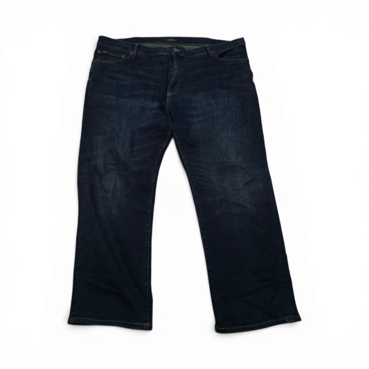 Pantalon Recto Ralph Lauren 44bx30 Azul Marino