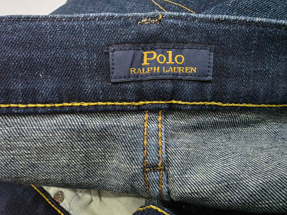 Pantalon Recto Ralph Lauren 44bx30 Azul Marino