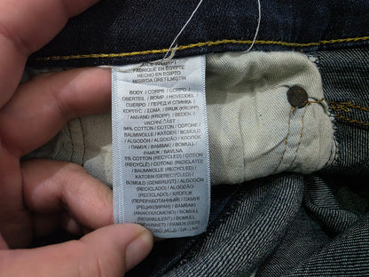Pantalon Recto Ralph Lauren 44bx30 Azul Marino