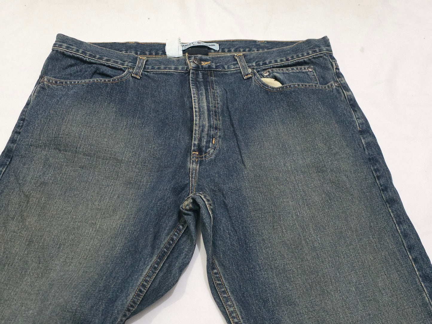 Pantalon Recto Harley Davidson 38x34 Azu