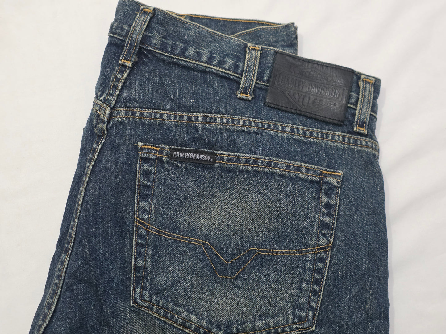 Pantalon Recto Harley Davidson 38x34 Azu