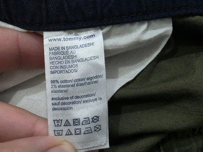 Pantalon Slimfit Tommy Hilfiger Xgrande Xl Verde