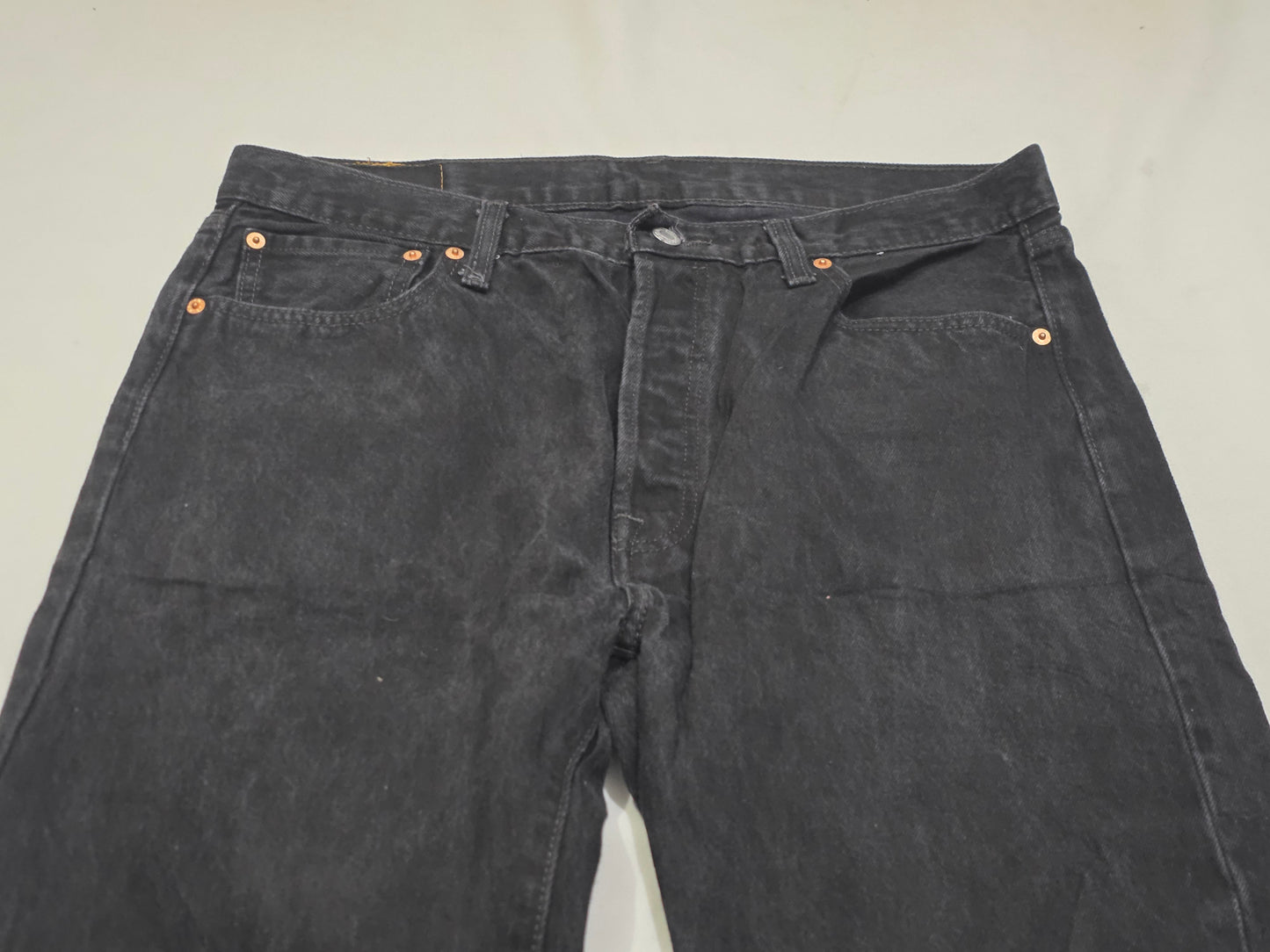Pantalon Levis 501 36x34 Negro