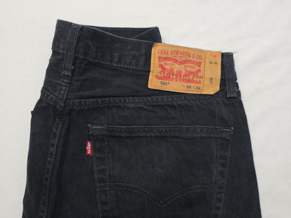 Pantalon Levis 501 36x34 Negro
