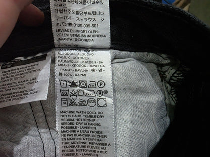 Pantalon Levis 501 36x34 Negro