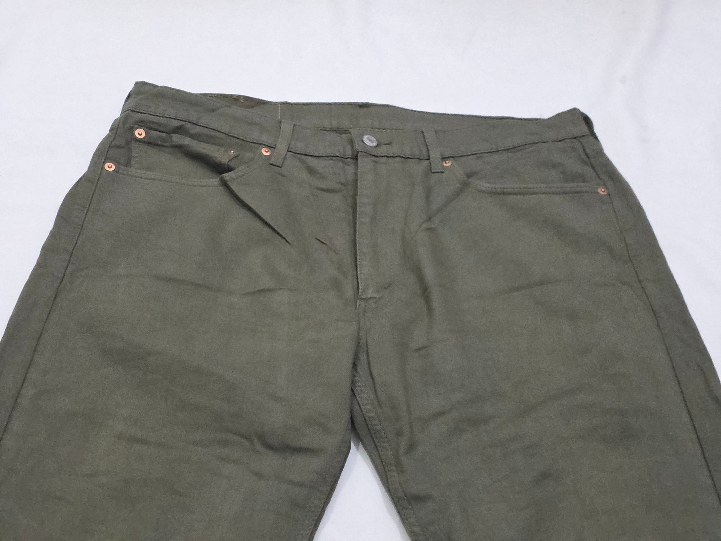 Pantalon Recto Levis 505 36x30 Verde