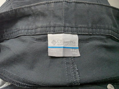 Pantalon Recto Columbia 34x30 Gris