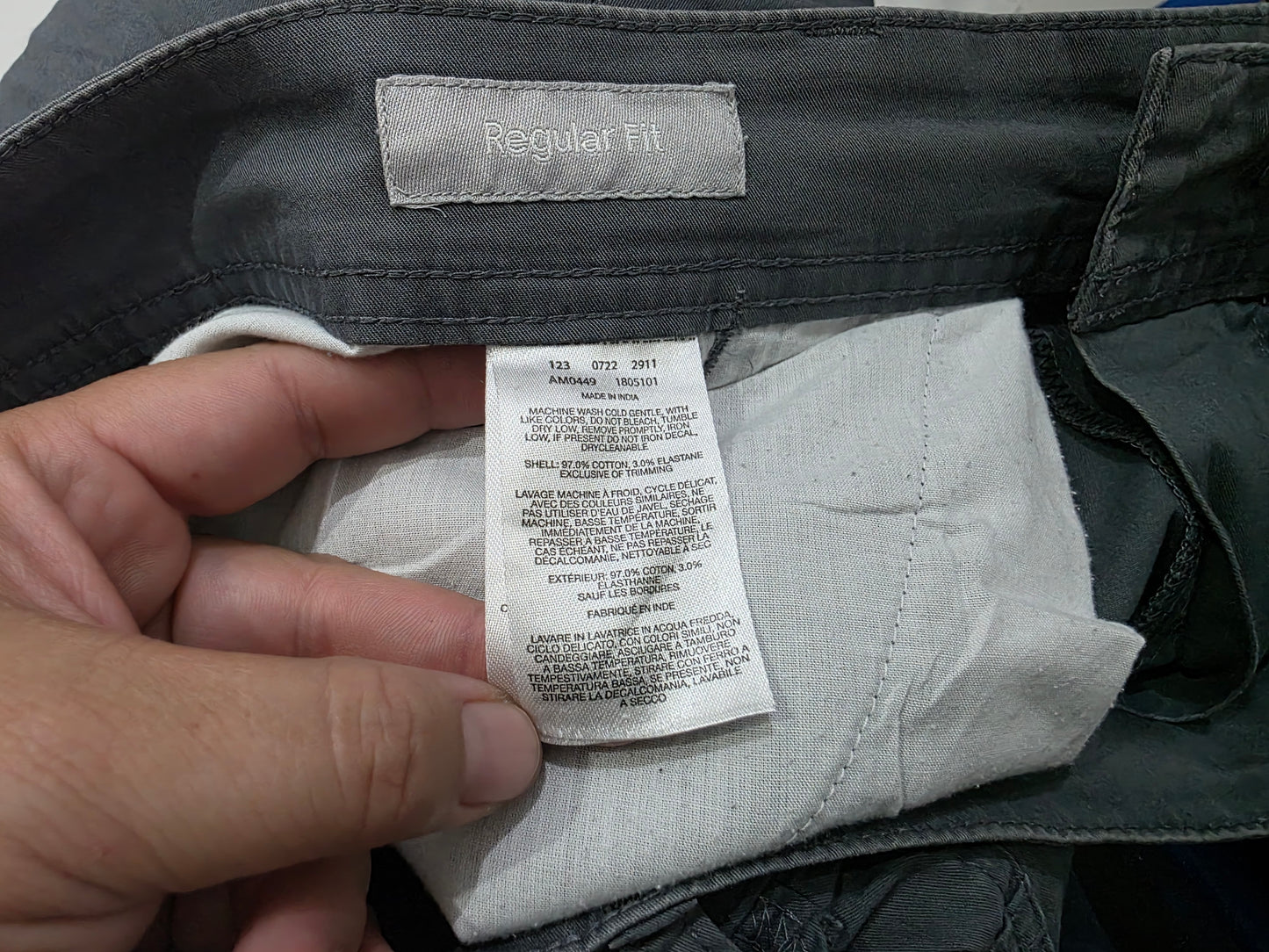 Pantalon Recto Columbia 34x30 Gris