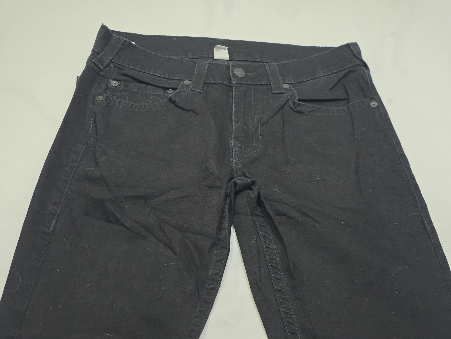 Pantalon True Religion 34 Geno Relaxed Fit Negro