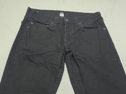 Pantalon True Religion 34 Geno Relaxed Fit Negro