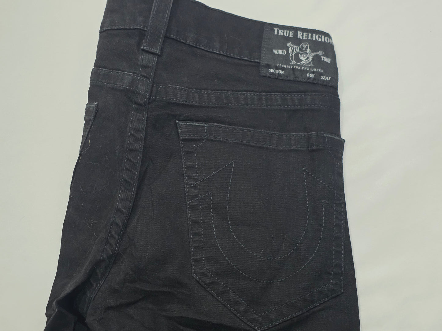 Pantalon True Religion 34 Geno Relaxed Fit Negro