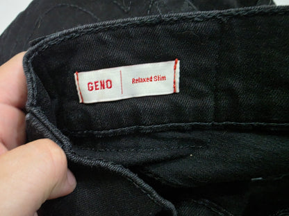 Pantalon True Religion 34 Geno Relaxed Fit Negro