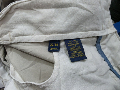 Pantalon Recto Ralph Lauren 32x30 Beige