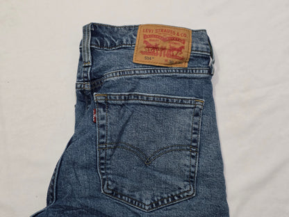 Pantalon Recto Levis 514 30x30 Azul