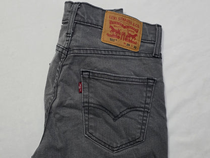 Pantalon Slim Fit Levis 511 29x32 Gris Deslavado