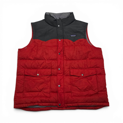 Chaleco Patagonia Xgrande Xl Rojo Con Gris