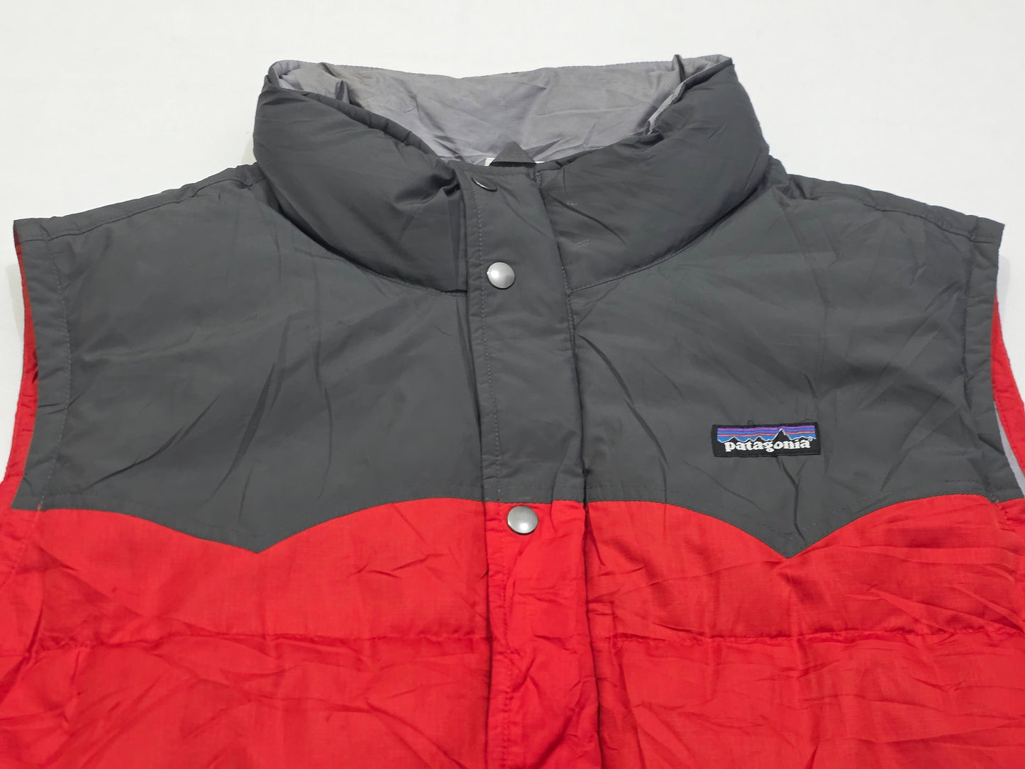 Chaleco Patagonia Xgrande Xl Rojo Con Gris