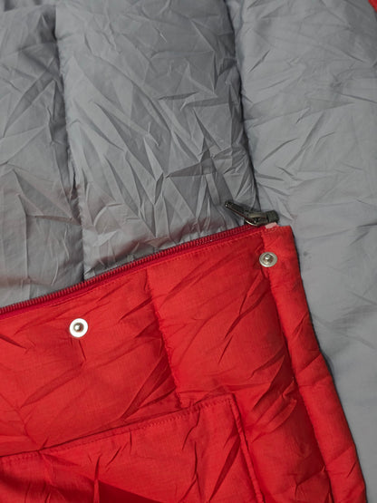 Chaleco Patagonia Xgrande Xl Rojo Con Gris