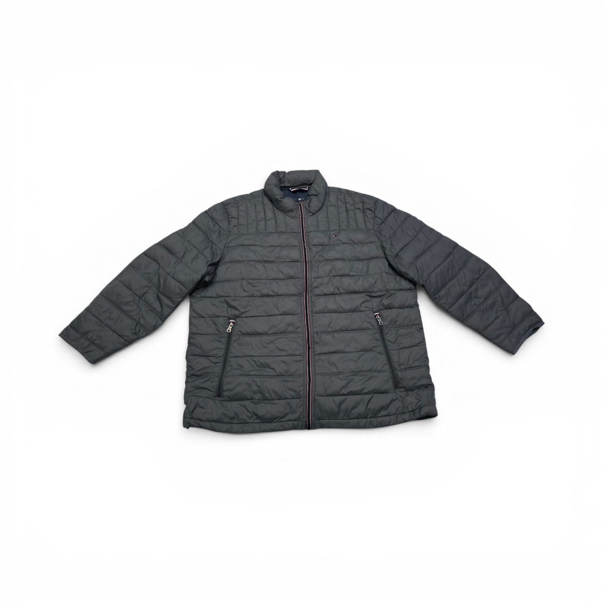 Chamarra Tommy Hilfiger Xgrande Xl Gris