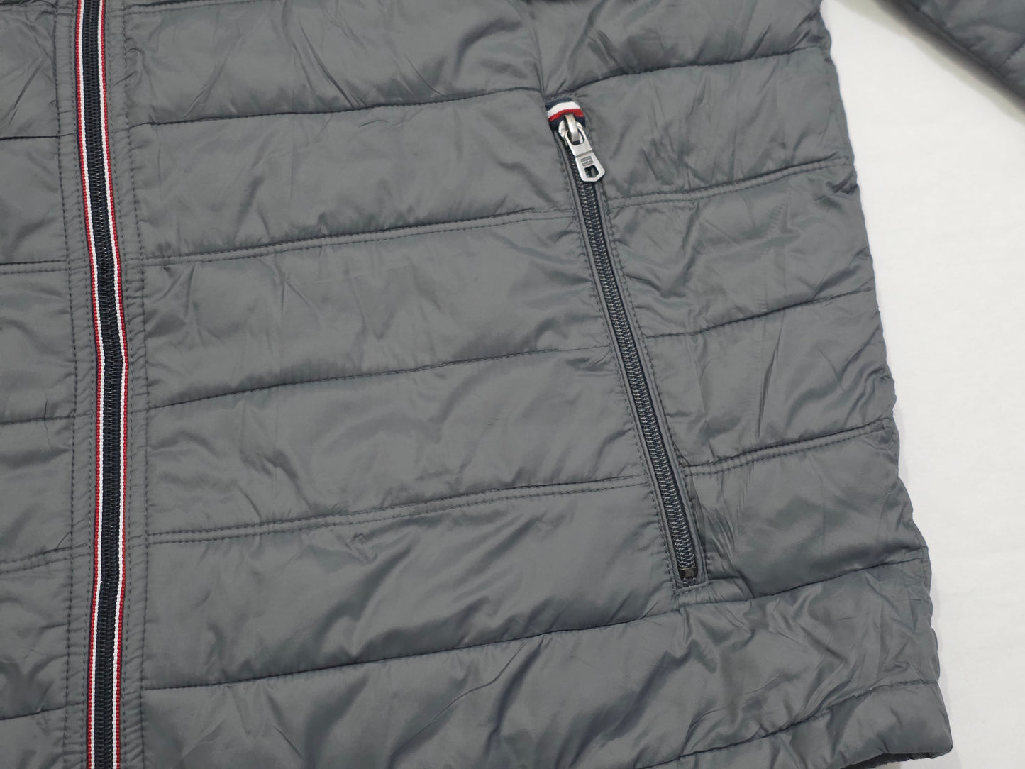Chamarra Tommy Hilfiger Xgrande Xl Gris
