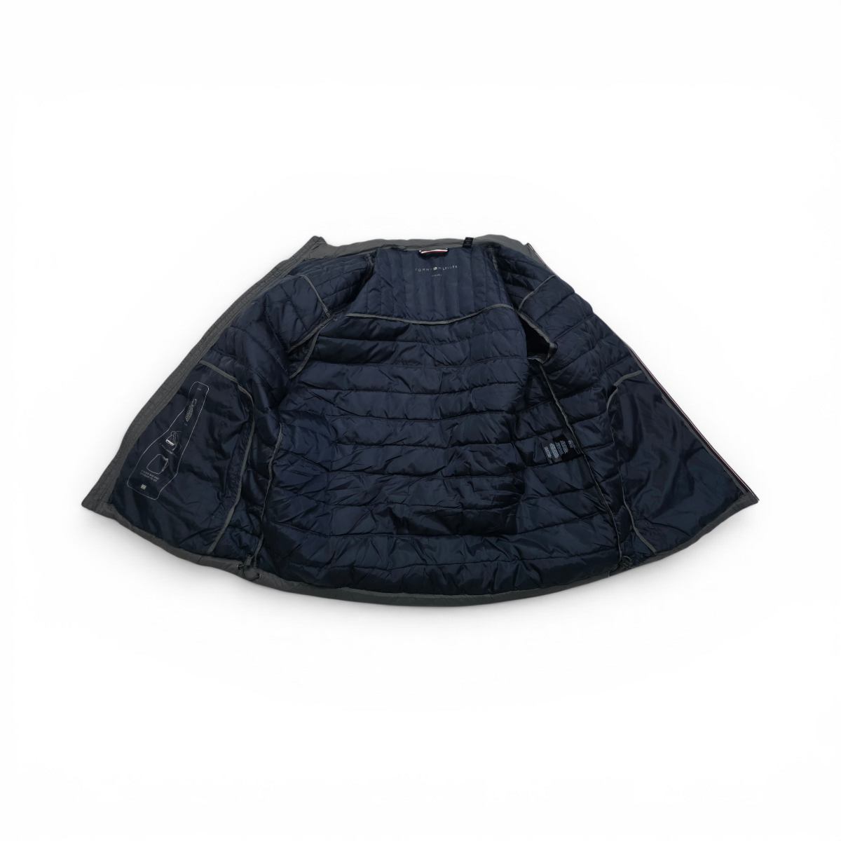 Chamarra Tommy Hilfiger Xgrande Xl Gris