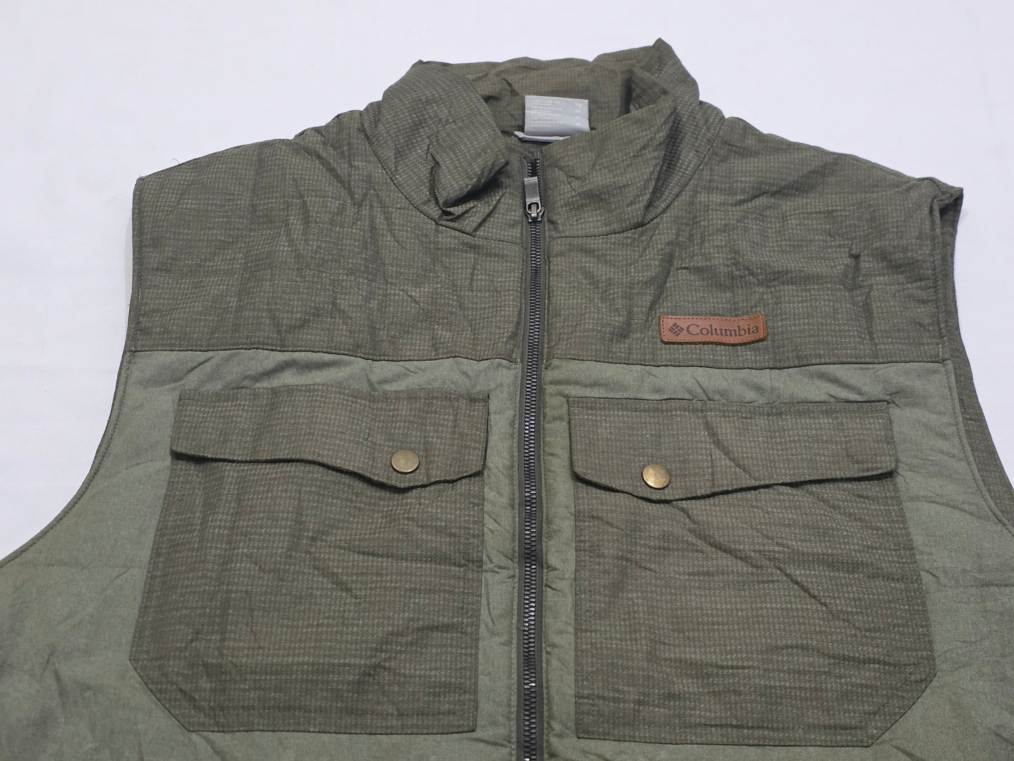Chaleco Columbia Xgrande Xl Verde