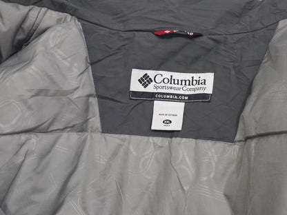 Chamarra Columbia 2xl Negro Gris Resistente Al Agua