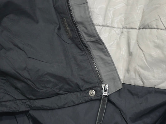 Chamarra Columbia 2xl Negro Gris Resistente Al Agua
