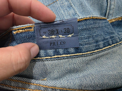 Pantalon Ralph Lauren Relaxed 38x30 Azul