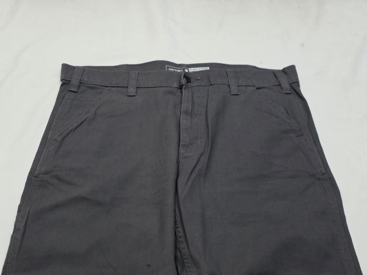 Pantalon Carhartt 34x30 Relaxed Recto Gris