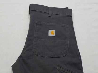 Pantalon Carhartt 34x30 Relaxed Recto Gris