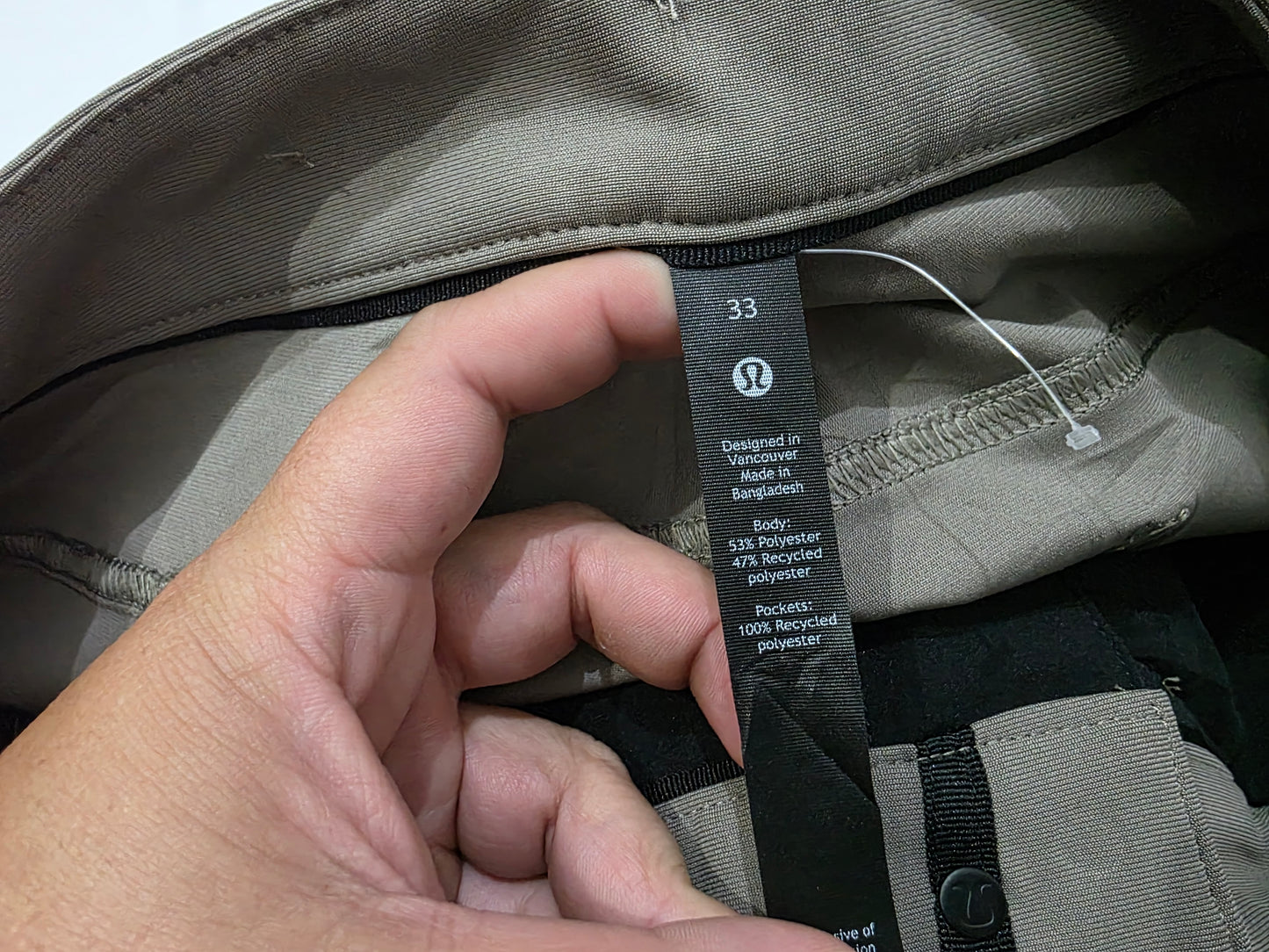 Pantalon Lululemon Recto 33 Cafe
