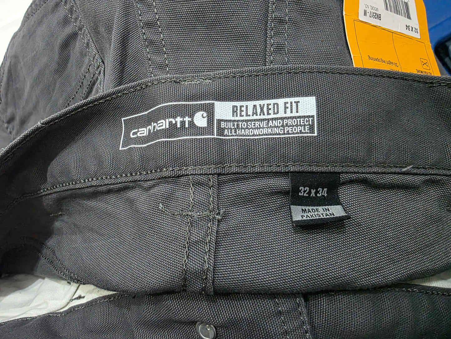 Pantalon Carhartt Relaxed Fit Rugged Flex 32x34 Gris