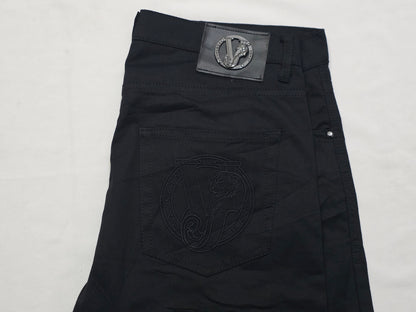 Pantalon Recto Versace 30 Negro