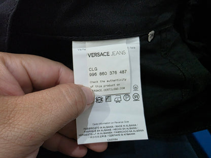 Pantalon Recto Versace 30 Negro