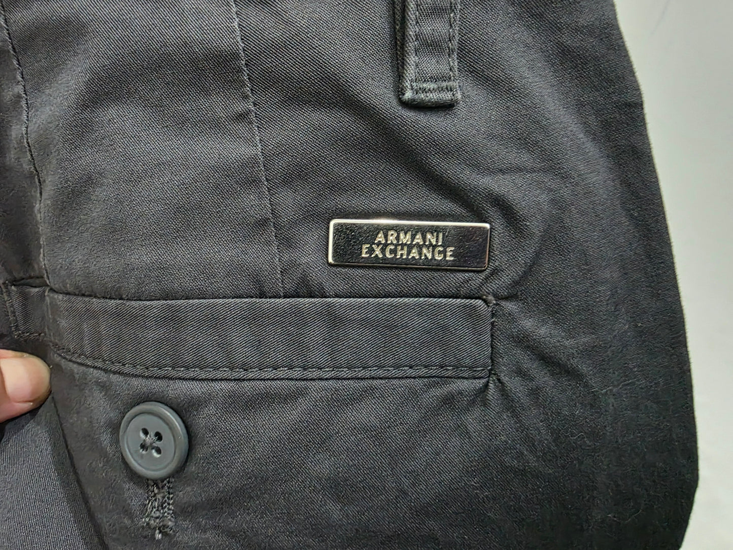 Pantalon Armani Exchange 30 Slimfit Gris