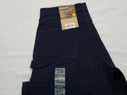 Pantalon Carhartt 30x30 Loose Fit Carpintero Azul