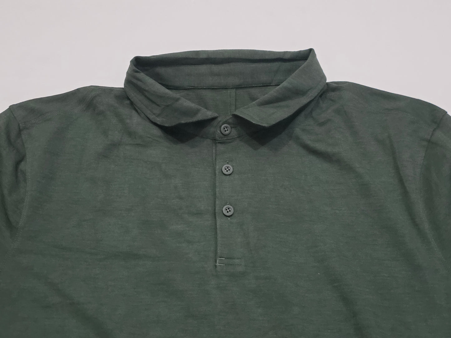 Playera Polo Manga Larga Lululemon Xgrande Xl Verde