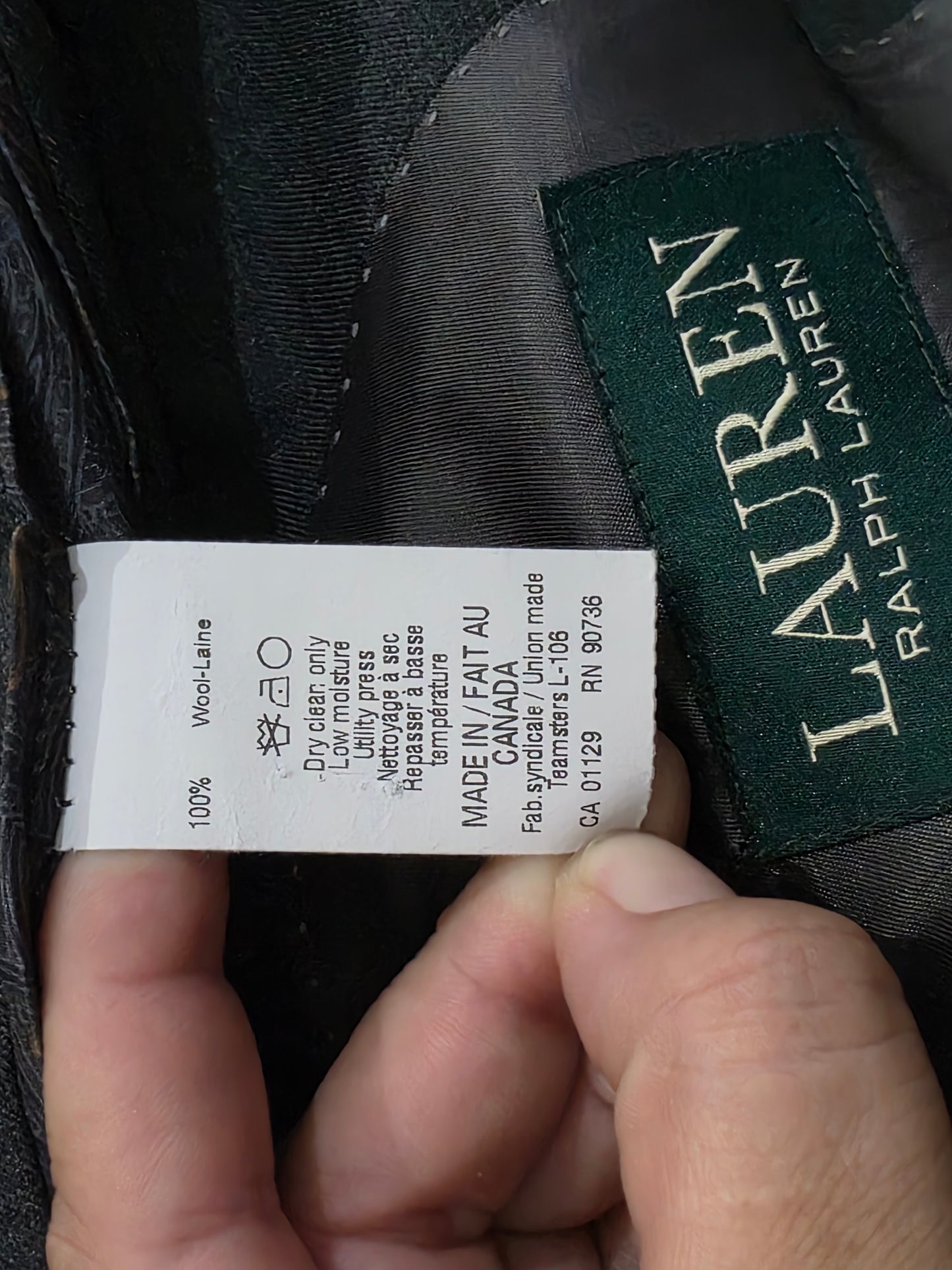 Saco Ralph Lauren 48r Gris